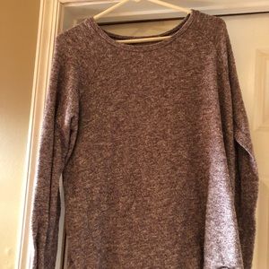 Soft and sexy plush sweater